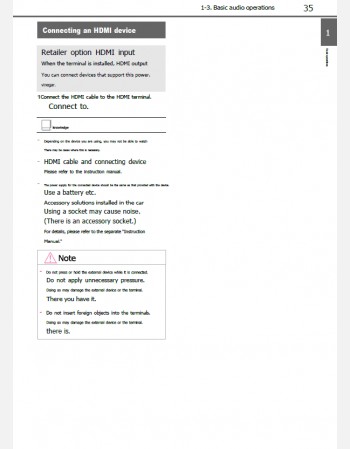 toyota corolla touring 2024-2025 navigation & multimedia system manual
